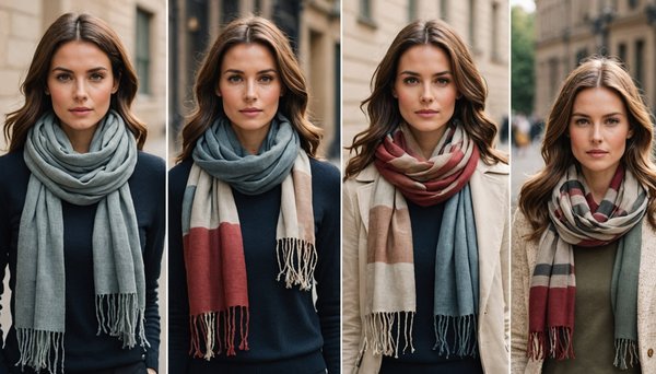 Écharpes douces et élégantes : réchauffez votre style
